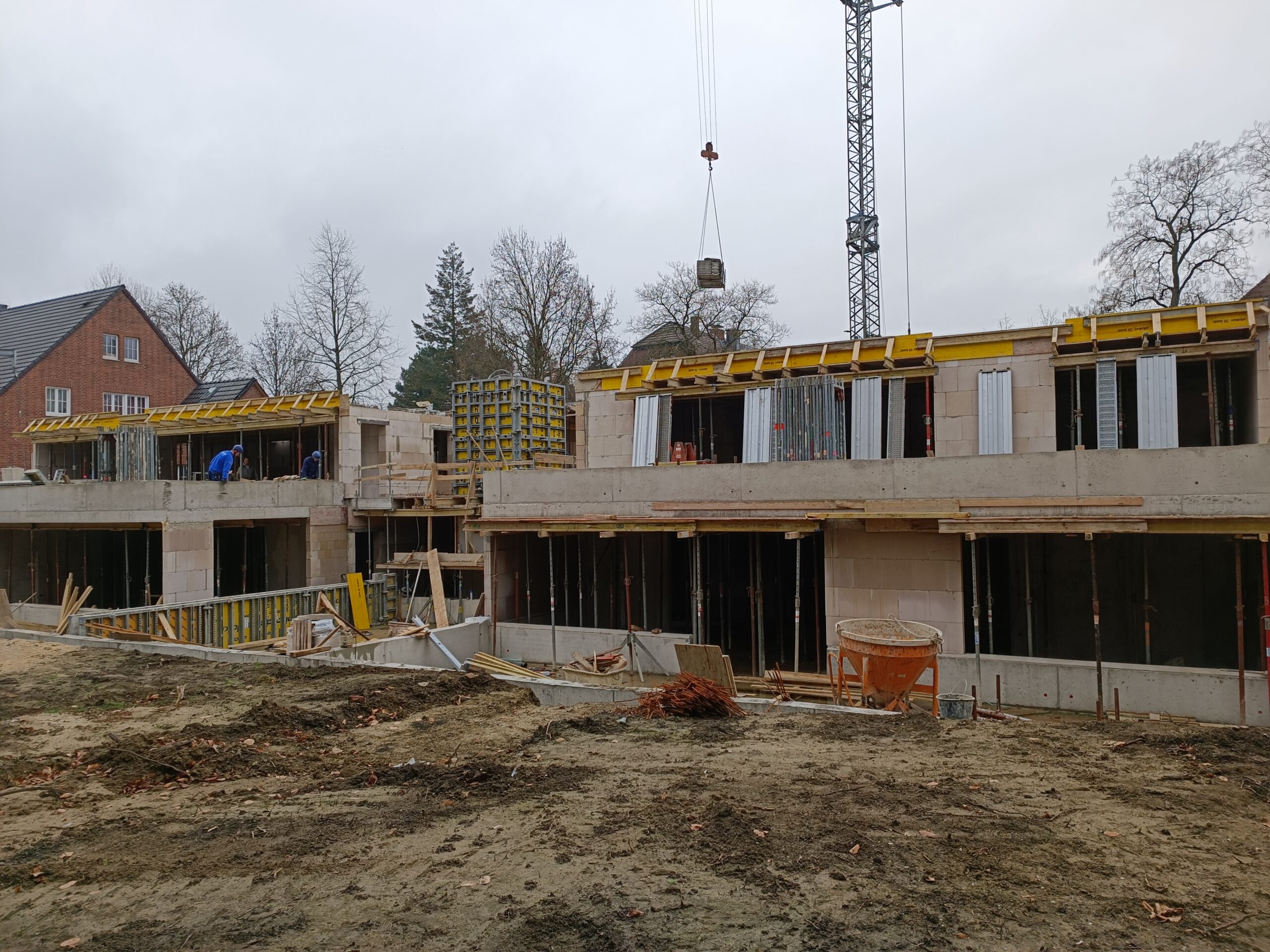 10 Hochwertige Eigentumswohnungen mit Tiefgarage in Krefeld , Baubeginn Nov. 2022 beendet März 2023